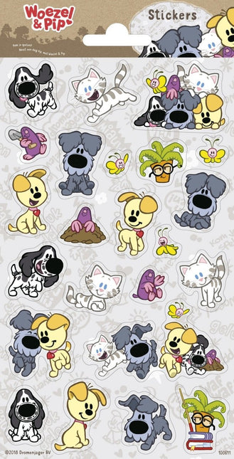 Woezel En Pip Stickers - Babywinkel - 8718819311195
