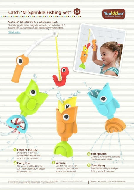 Yookidoo Badspeelgoed Hengelset koop je bij Babywinkel