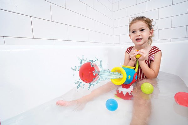 Yookidoo Badspeelgoed Waterkanon Ballen koop je bij Babywinkel