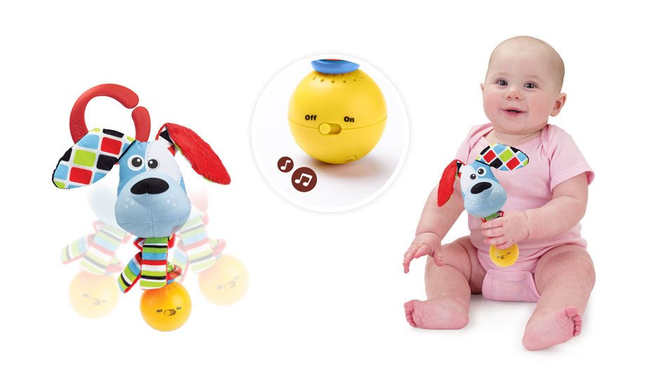 Yookidoo Rammelaar Hond koop je bij Babywinkel