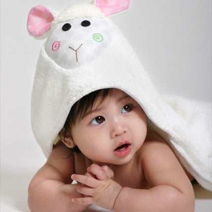 Zoocchini Badjas Baby Lola The Lamb Katoen - Zoocchini - Babywinkel - 854892005533