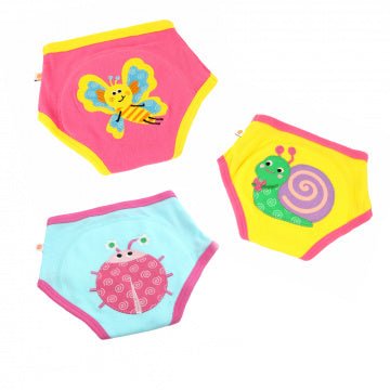 Zoocchini oefenbroekjes girl Garden Creatures - Babywinkel - 810608035379