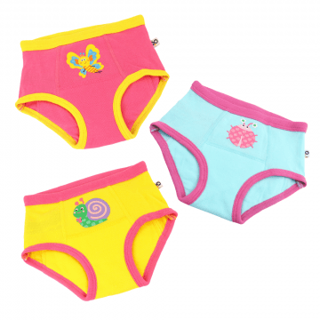 Zoocchini oefenbroekjes girl Garden Creatures - Babywinkel - 810608035379