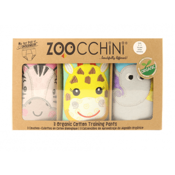 Zoocchini oefenbroekjes girl Zoo Friends - Babywinkel - 810608035355