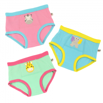 Zoocchini oefenbroekjes girl Zoo Friends - Babywinkel - 810608035355