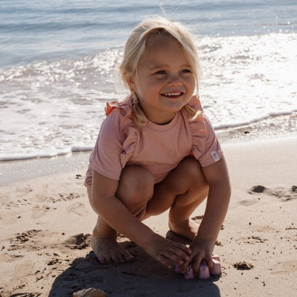 Zwem shirt korte mouwen Dreamy Pink Rose koop je bij Babywinkel
