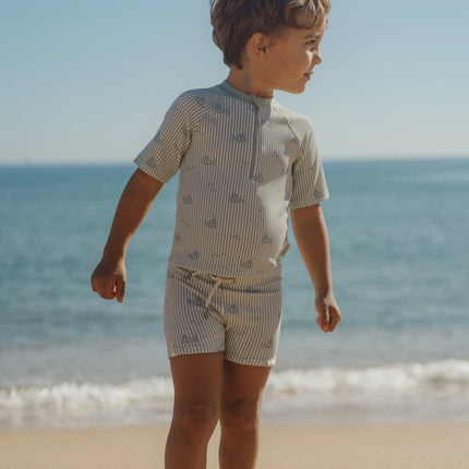 Zwem shirt korte mouwen en short Ocean Adventure koop je bij Babywinkel