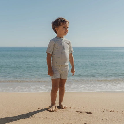 Zwem shirt korte mouwen en short Ocean Adventure koop je bij Babywinkel