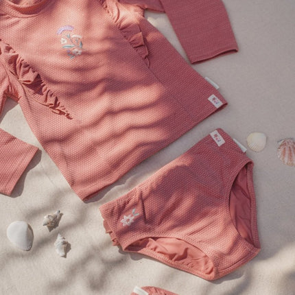 Zwem shirt lange mouwen Dreamy Pink Sparkle koop je bij Babywinkel