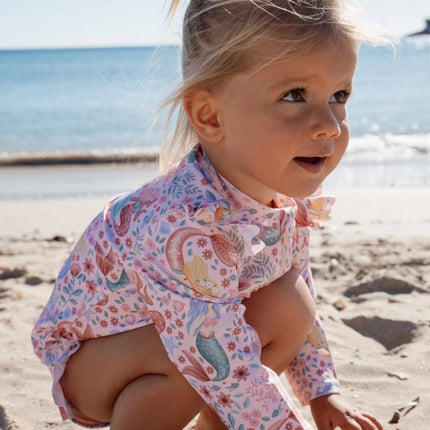 Zwem shirt lange mouwen en broekje Dreamy Mermaid koop je bij Babywinkel