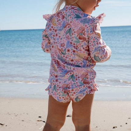 Zwem shirt lange mouwen en broekje Dreamy Mermaid koop je bij Babywinkel