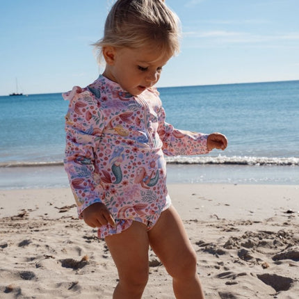 Zwem shirt lange mouwen en broekje Dreamy Mermaid koop je bij Babywinkel