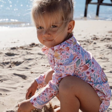 Zwem shirt lange mouwen en broekje Dreamy Mermaid koop je bij Babywinkel