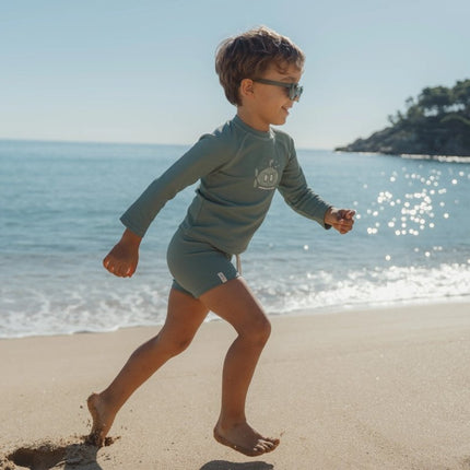 Zwem shirt lange mouwen Ocean Grean koop je bij Babywinkel