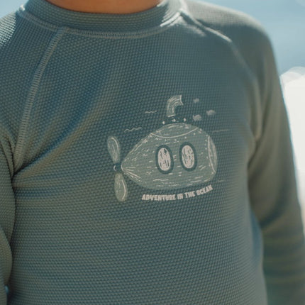 Zwem shirt lange mouwen Ocean Grean koop je bij Babywinkel